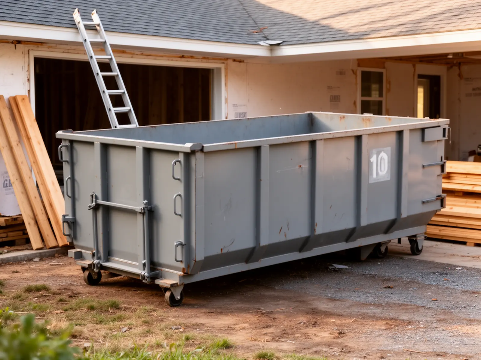 Roll-off dumpster from Oak Island Dumpsters in Clayton, MO